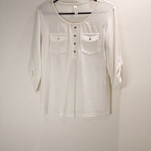 Off White Blouse